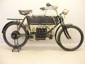 Vierzylindermotorrad des belgischen Herstellers FN vom 1905