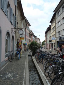 Bächle in der Freiburger Altstadt