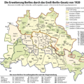 Die Erweiterung Berlins durch das Groß-Berlin-Gesetz von 1920